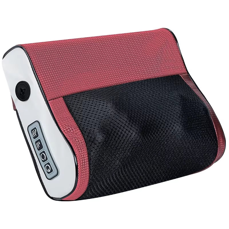 Multi-Functional Neck and Shoulder Massager with Adjustable Hot Compress and Kneading Features for Home Use