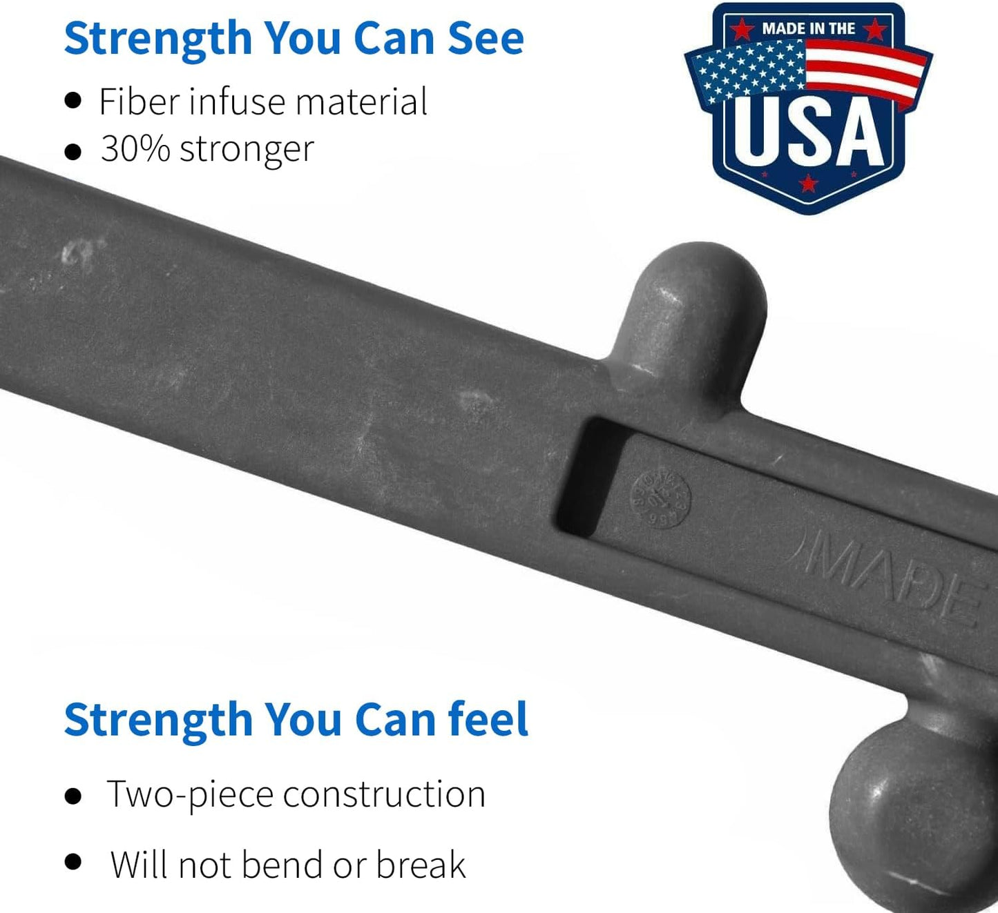 Buddy Classic USA Made Handheld Massage Cane - Full Body Trigger Point Tool for Deep Tissue Pain Relief - Dual Hooks for Back, Shoulder, Neck - (2.0 Black)