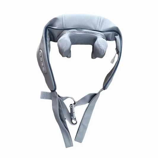 Wireless Neck and Back Massager with Shoulder Kneading and Cervical Relaxation Features
